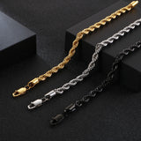 Rope Chain Bracelet - Gold 6mm