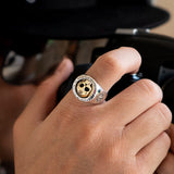 Rock Skull Ring