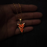 Luminous Arrow Pendant