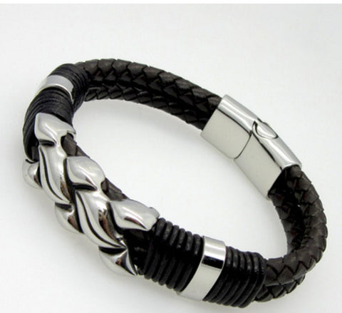 Lyon Leather Bracelet
