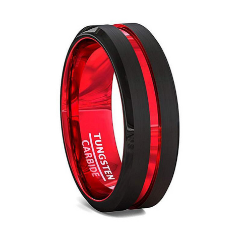 Sophisticated Red Nigth Ring