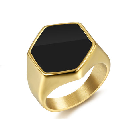 Vertex Six Ring - Gold