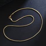 Snake Chain Necklace - Gold 1.5 mm
