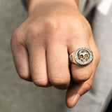 Rock Skull Ring