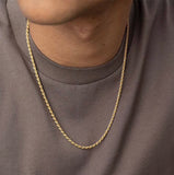 Rope Chain 4mm -  Gold