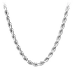 Rope Chain 4mm - Silver