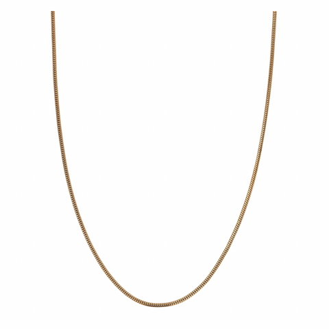 Snake Chain Necklace - Gold 0.9mm