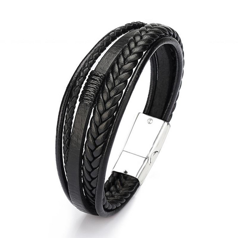 Braided Multi-layerLeather Bracelet