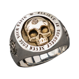 Rock Skull Ring