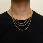 Rope Chain Gold - 2.5mm