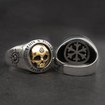 Rock Skull Ring