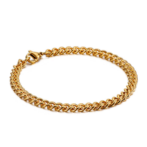 Cuban Chain Bracelet - Gold